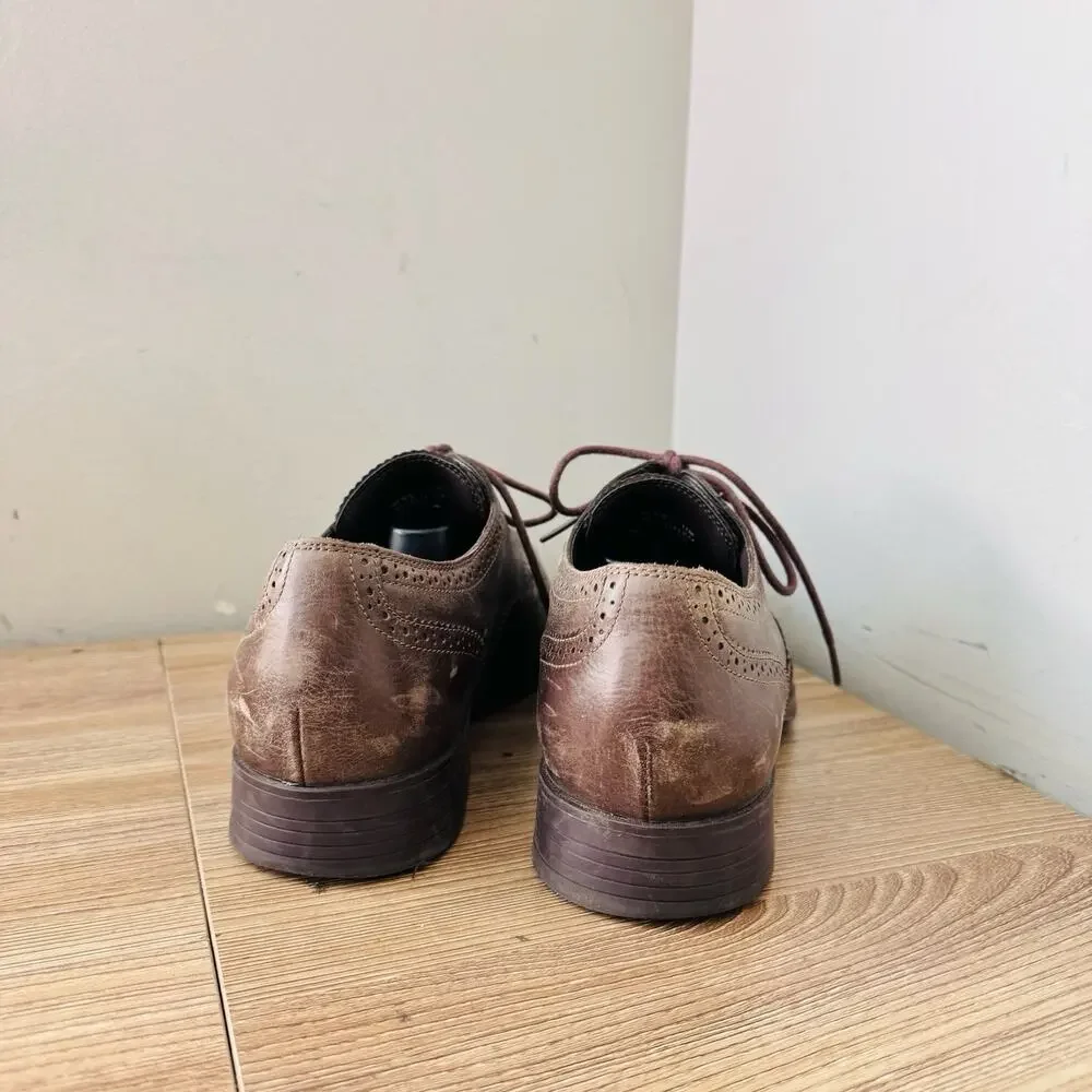 Cole Haan Copley Derby shoes Brown Leather Men’s Size 11